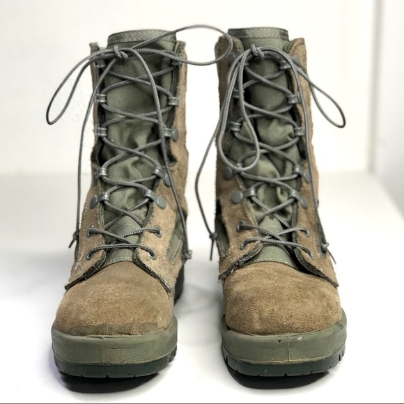 Belleville Shoe Company Hot Weather military tactical combat boots khaki 6.5 - Picture 5 of 10
